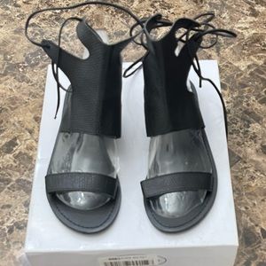Asos black sandals